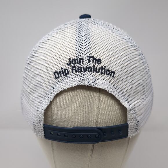Netafim Join The Drip Revolution Snapback Trucker Hat Blue One Size Cap America - Picture 6 of 9